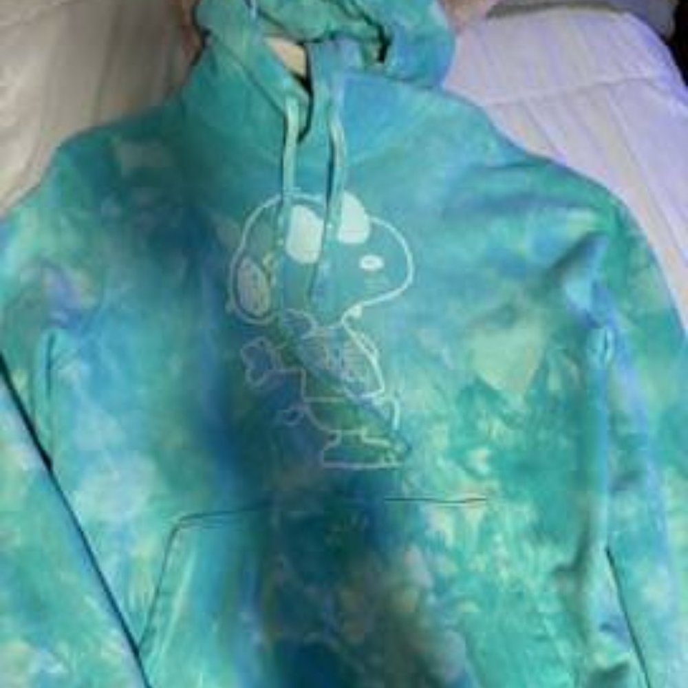 Tie dye snoopy hoodie